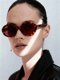 Fabric Brown- Light Brink Sunglasses